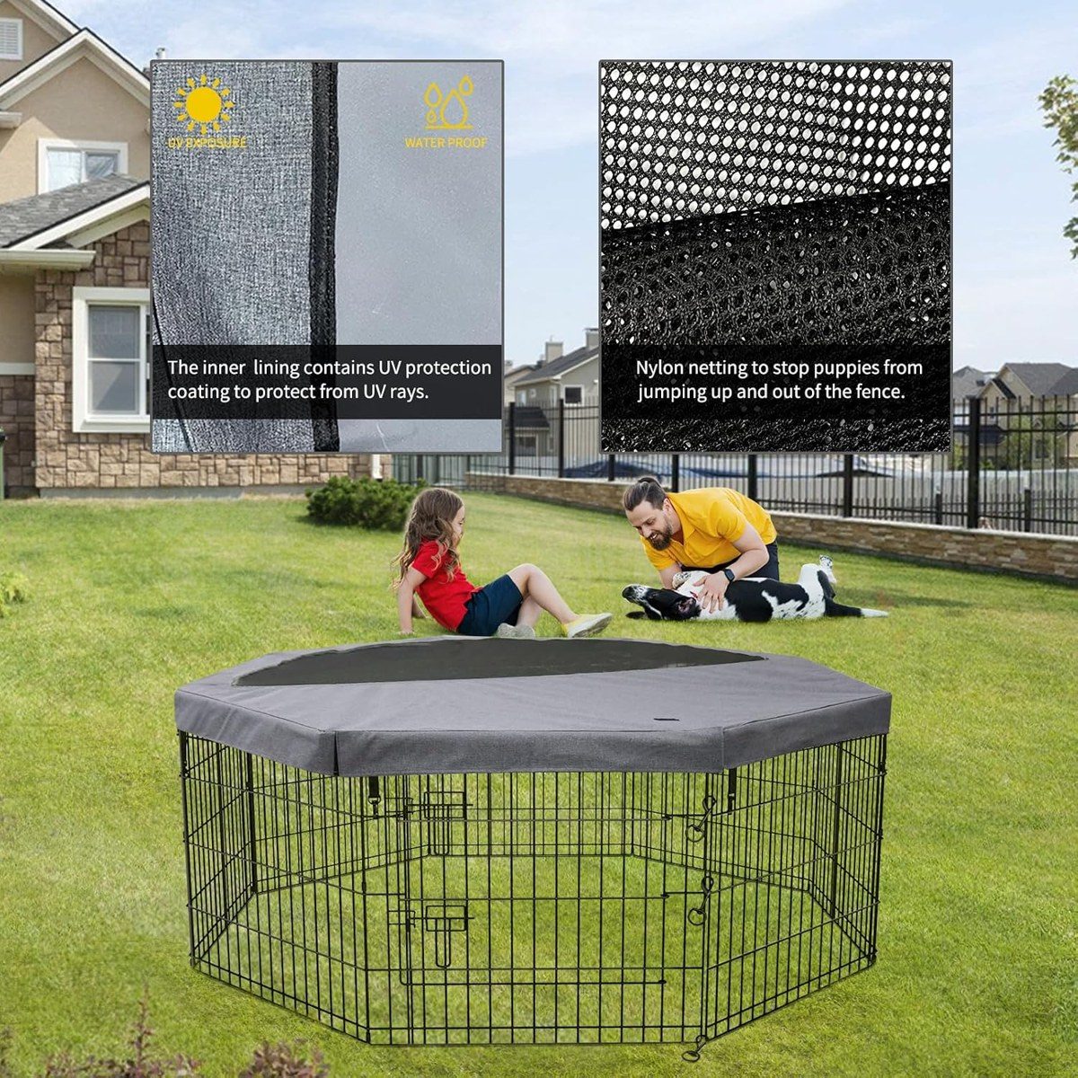 PETIME Playpen Covers
